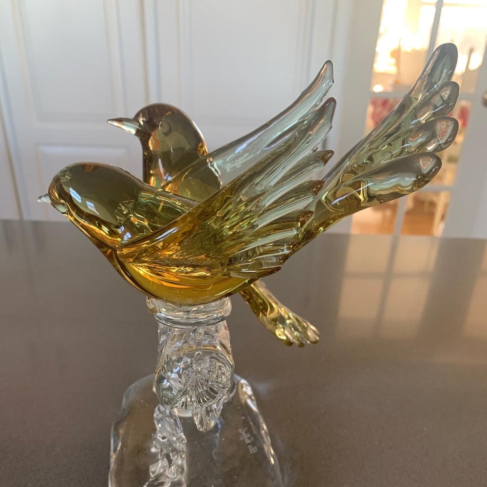 Elio Rafaelli | Signed Murano Are Italian Glass Handmade Bird Sculpture